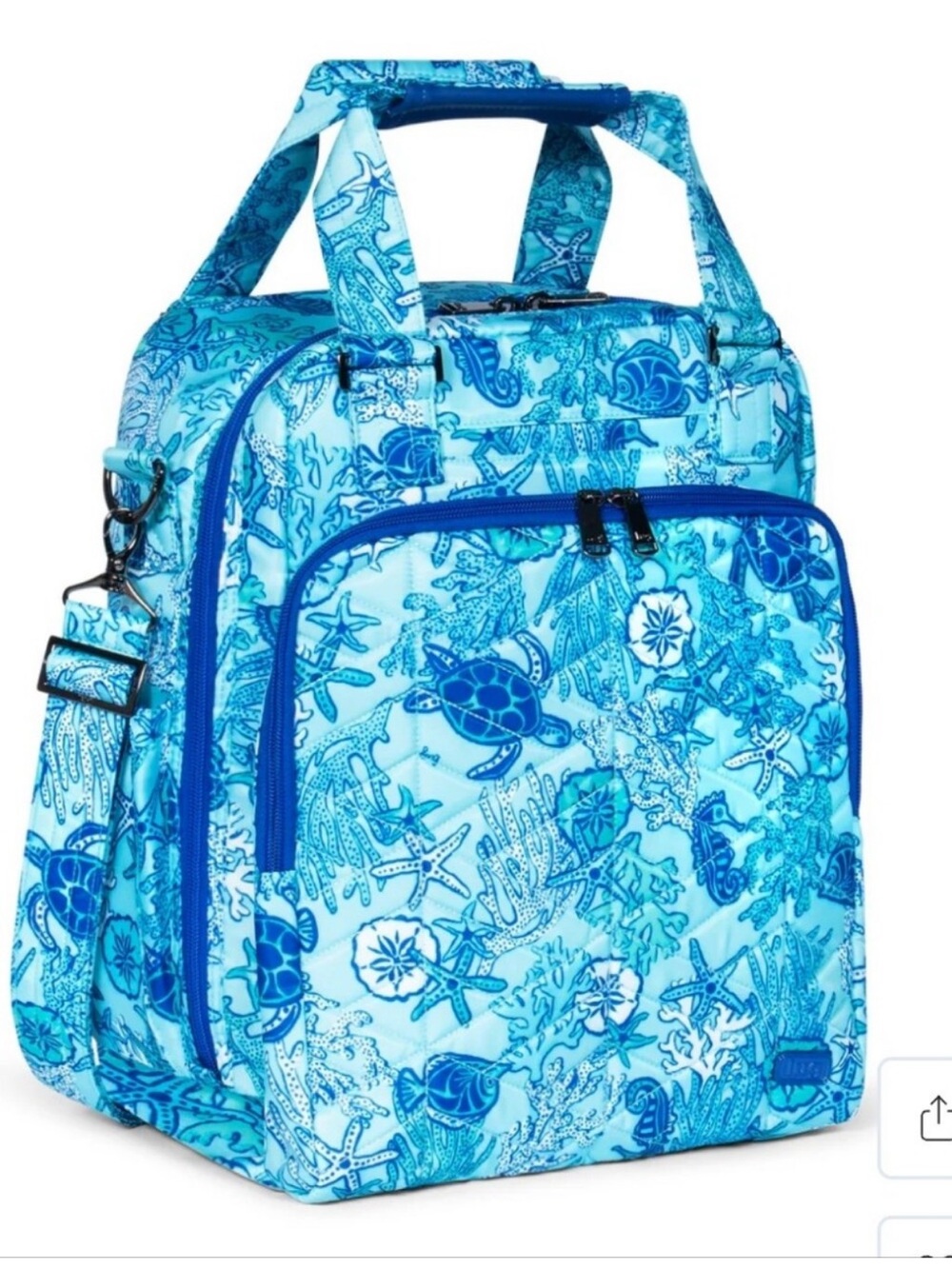 lug Ranger XL NWT Sea Life Blue Travel Bag